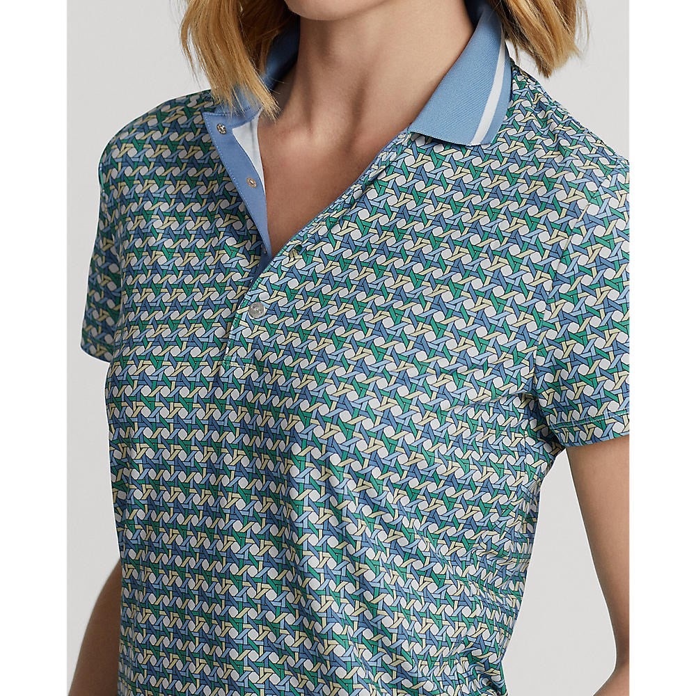 RALPH LAUREN Printed Airflow Golf Polo Shirt
